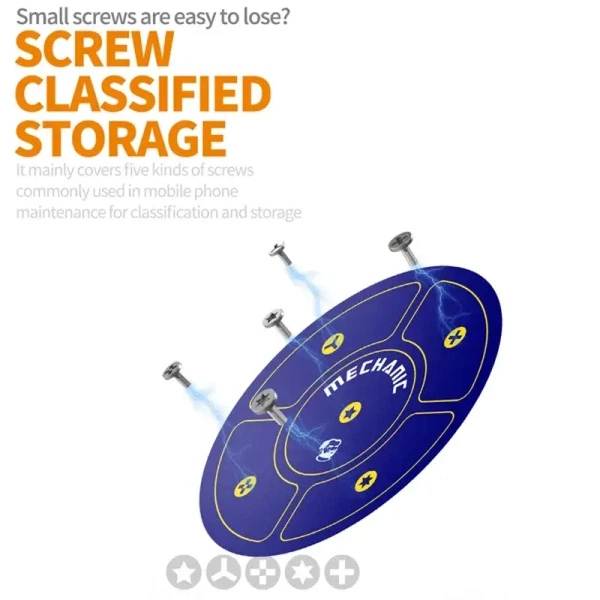 mechanic-scr-portable-magnetic-pad-for-screws-storage-set-a3 Mechanic SCR Portable Magnetic PAD for Screws Storage (SET 8 PCS)