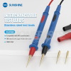 SUNSHINE SS-024B Interchangeable gold-plated stainless steel multimeter test leads