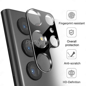 Tempered glass camera protector Samsung S24 series (black)