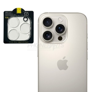 Full cover tempered glass camera protector iPhone 16 series (clear)