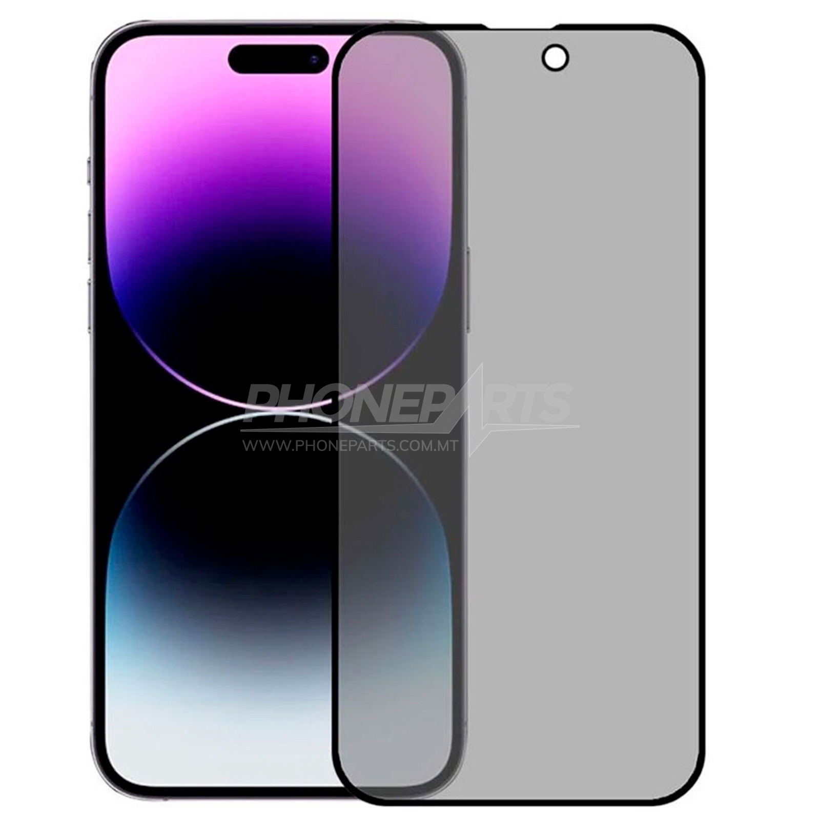 Privacy tempered glass screen protector iPhone 16 series Phoneparts