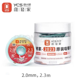 YCS Desoldering Braid Solder Remover Wick Wire 2023 (5pcs)