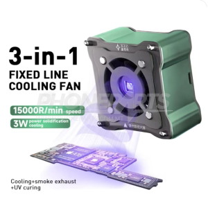 XZZ Curing Cooling Fan with LED Light for Mobile Phone PCB Welding