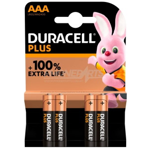 Duracell Battery Ministilo AAA alkaline Plus LR03 MN2400