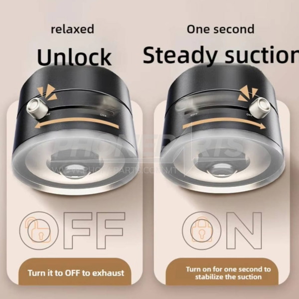 Multifunctional Folding Stand Double Sided Magnetic/Suction Cup MobilePhone Holder