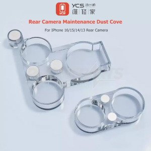 YCS Camera Lens Shield Magnetic Protective Cover for iPhone (2pcs/Set)