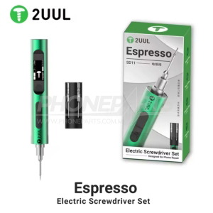 2UUL SD11 ESPRESSO ELECTRIC SCREWDRIVER SET 5 SPEED ADJUSTABLE TORQUE