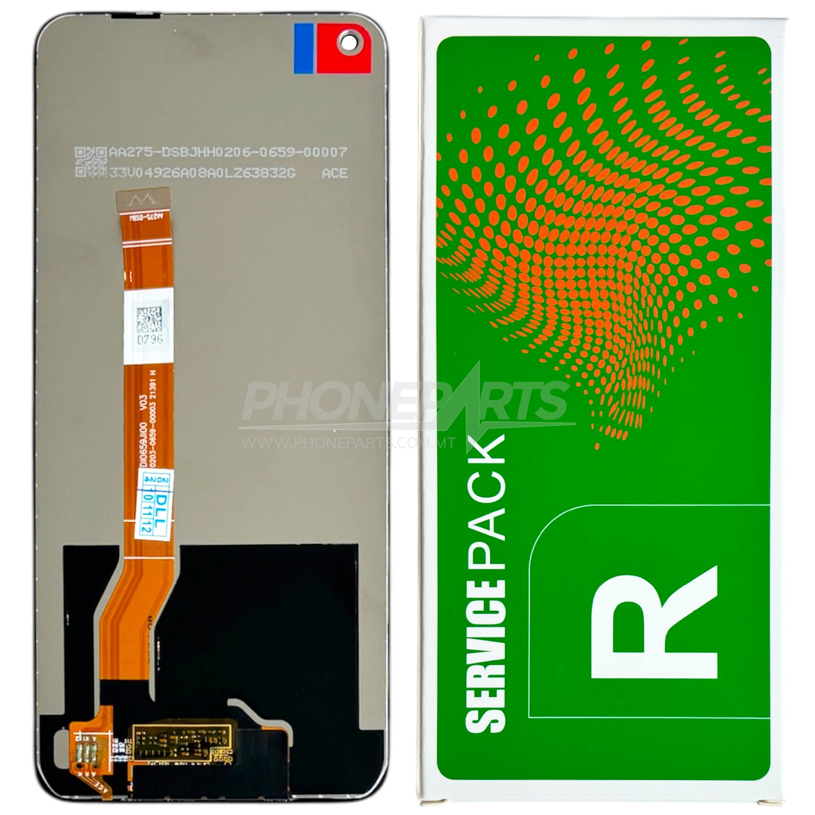 Display LCD Per Realme 9 Pro 5G RMX3471/RMX3472 – 6,6 Pollici Con Sensore Impronte E Set Attrezzi Incluso - 4
