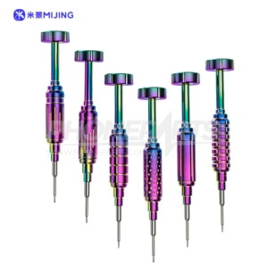 Mijing 6-Piece Precision Screwdriver Set – High-Hardness Alloy Steel for iPhone & Android Repair