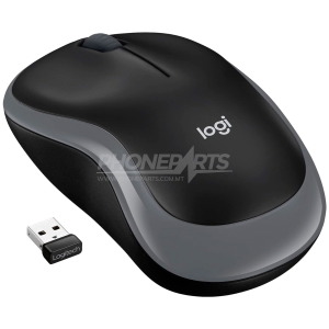 Logitech mouse wireless M185 (910-002235) silver