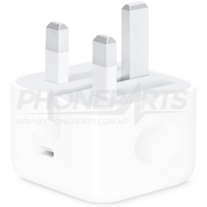 20W USB-C power adapter for iPhone and Android (UK plug)