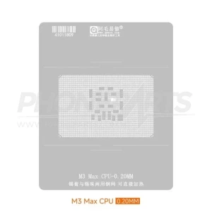 Amaoe BGA Reballing Stencil For Apple Macbook M3 Max CPU