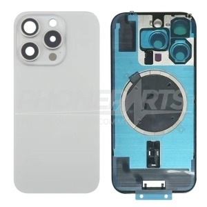 BACK GLASS WITH FRAME, LENSES, MAGSAFE MAGNET  FOR IPHONE 16 PRO