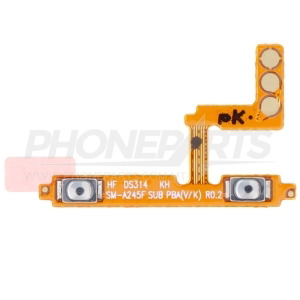 Volume button flex cable Samsung A24 (SM-A245) genuine