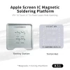 WYLIE Touch Screen IC Soldering Magnetic Tinning Platform for iPhone X-16PM