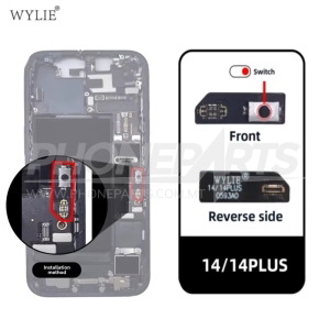 WYLIE Battery Switch for Screen Measurement Boards For IPhone 14, 14 Plus