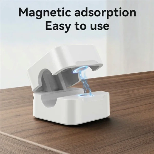 yesido-magnetic-cable-clips-cord-organizer-with-nano-gel-adhesive-4-pcs-black-4 Yesido Magnetic Cable Clips Cord Organizer with Nano Gel Adhesive (4-PCS WHITE)