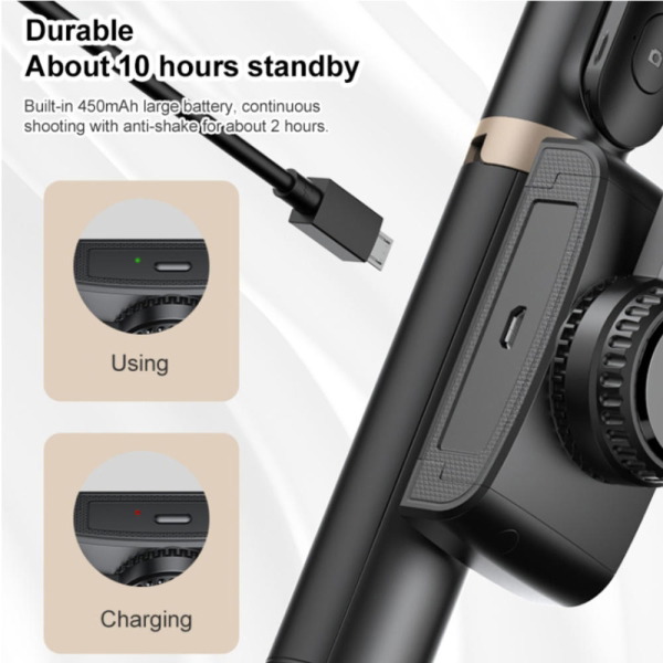 yesido-sf14-anti-shake-foldable-phone-tripod-selfie-stick-3 Yesido SF14 Anti-Shake Foldable Phone Tripod & Selfie Stick