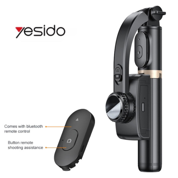 yesido-sf14-anti-shake-foldable-phone-tripod-selfie-stick-b1 Yesido SF14 Anti-Shake Foldable Phone Tripod & Selfie Stick