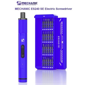 MECHANIC ES240 SE Electric Precision Screwdriver – 24-in-1 Set for Mobile Phone & Electronics Repair