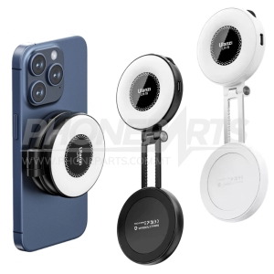 Ulanzi LM19 | MagSafe Portable Selfie Fill Light – Adjustable LED with Phone Stand for Selfie & Vlog