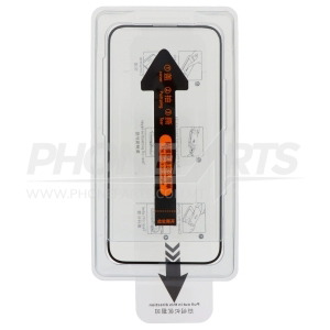 Auto-Dust removal tempered glass for iPhone 14 series