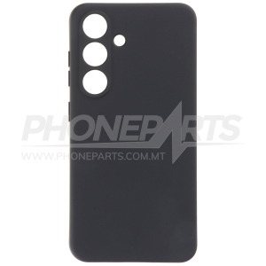 Liquid silicone MagSafe case for Samsung S25 series (black)