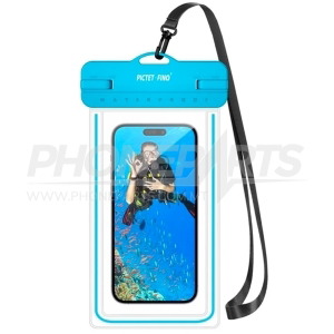 Pictet Fino RH12 Waterproof Phone Pouch – IPX8 Rated (Blue)