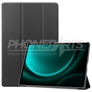Triple folding case for Samsung Tab S9 FE+, S9+, S10+ (black)